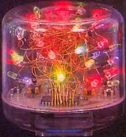 Circuito de flor LED brilhante [Efeito de luz LED multicolorido]
