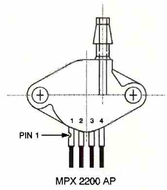 Circuito indicatore pressione atmosferica [circuito barometro LED]