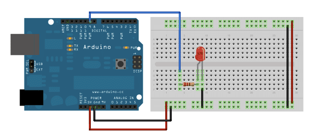 LED-valon himmennys ON / OFF - Arduino Basics