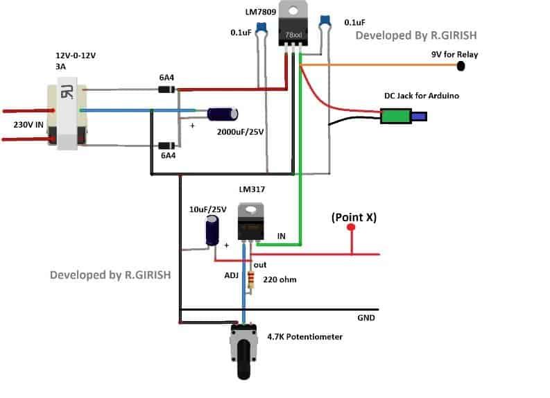 Higit sa Kasalukuyang Cut-off Power Supply Gamit ang Arduino