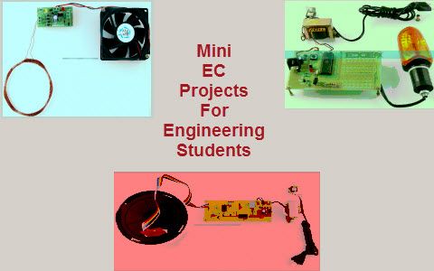 엔지니어링 미니 프로젝트를위한 최신 EC 프로젝트 아이디어
