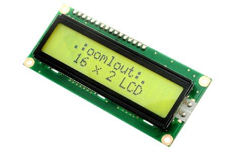 Configuração de 16 × 2 pinos do LCD e seu funcionamento