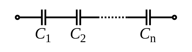 Co jsou kondenzátory v sérii a paralelní a jejich příklady
