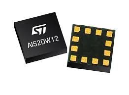 AIS2DW12 Automotive Accelerometer เปิดตัวโดย STMicroelectronics