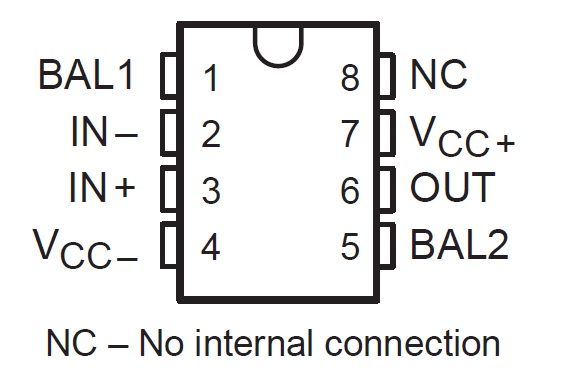 LF351 IC: pinconfiguratie, circuitwerking en toepassingen