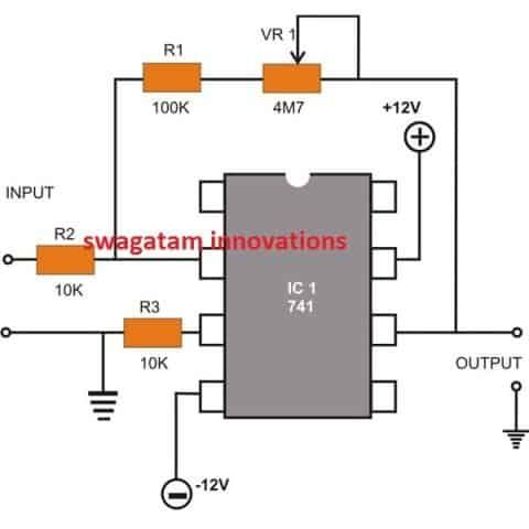 Explicación de 8 circuitos Easy IC 741 Op Amp