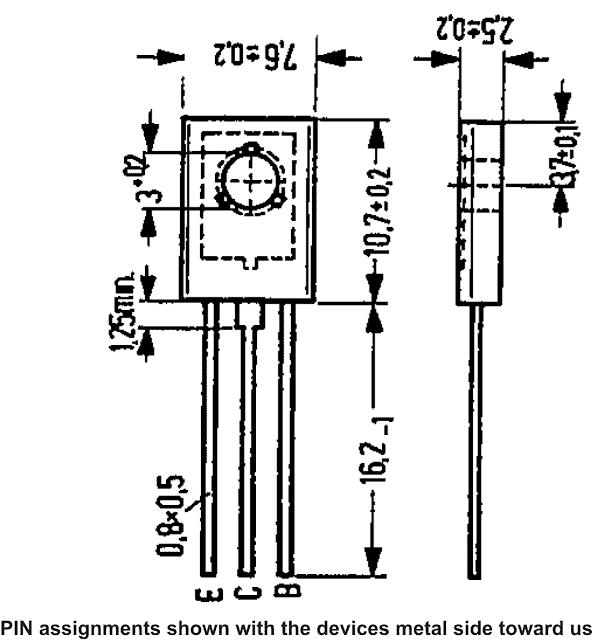 Visokonaponski tranzistori BUX 86 i BUX 87 - Specifikacije