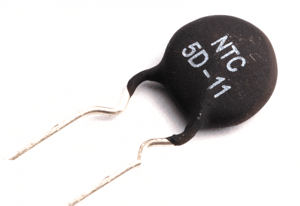 NTC termistori kasutamine ülepinge summutajana