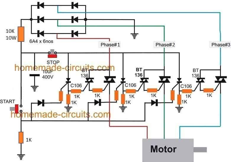 Solid State Contactor Circuit for Motor Pumps