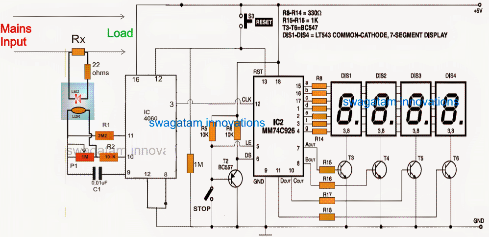 Digital Power Meter para sa Pagbasa ng Pagkonsumo ng Home Wattage
