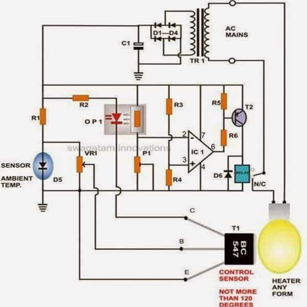 Ako zostaviť jednoduchý obvod termostatu na inkubátor vajec