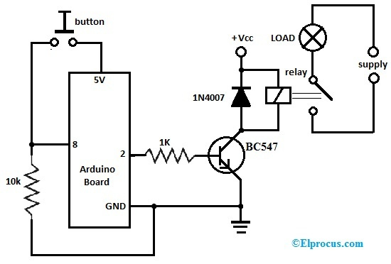 Relais Arduino : Circuit, Fonctionnement, Code, Spécification & Ses Applications