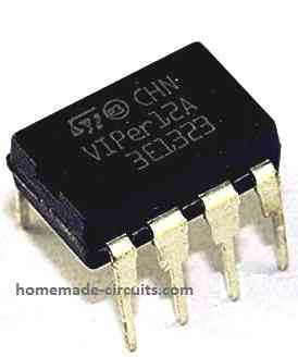 5V, 12V Circuit convertidor Buck SMPS 220V