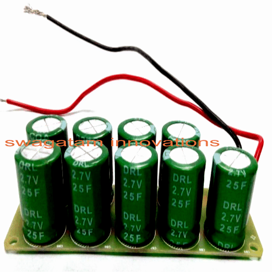 Super Capacitor Hand Cranked Charger Circuit