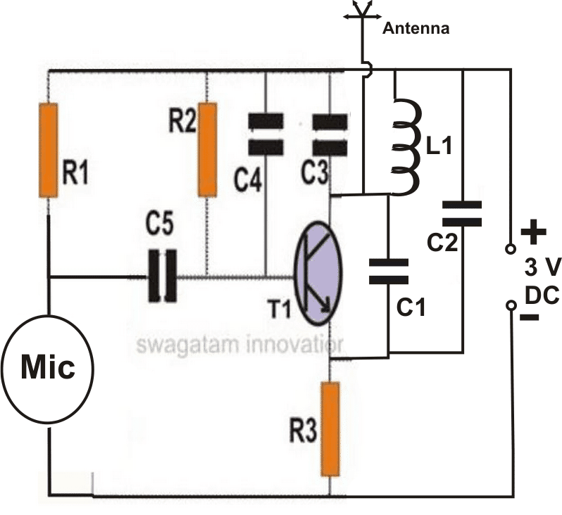 S'han explicat 10 circuits senzills de transmissors de FM